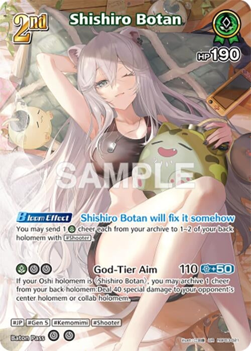 Image for Shishiro Botan (UR) (hBP03-021) (Elite Spark) (HBP03E) - Hololive