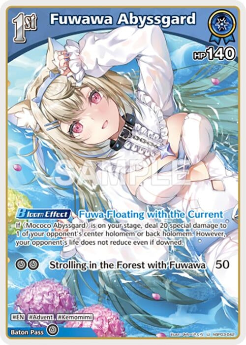 Image for Fuwawa Abyssgard (U) (hBP03-042) (Elite Spark) (HBP03E) - Hololive