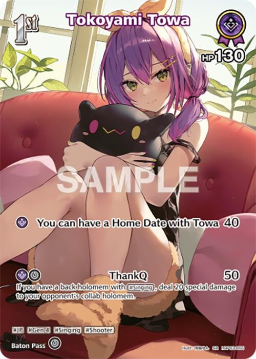 Image for Tokoyami Towa (SR) (hBP03-055) (hBP03-055) (Elite Spark) (HBP03E) - Hololive