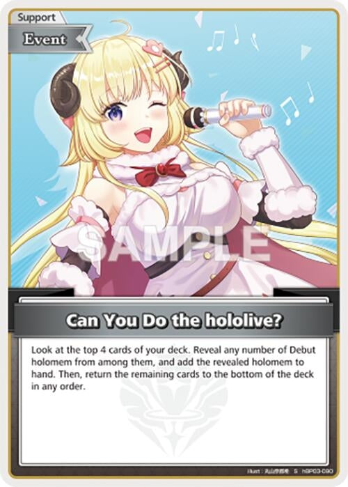 Image for Can You Do the hololive? (S) (hBP03-090) (Elite Spark) (HBP03E) - Hololive