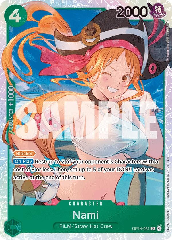 Nami (OP14-031) (The Azure Sea's Seven)