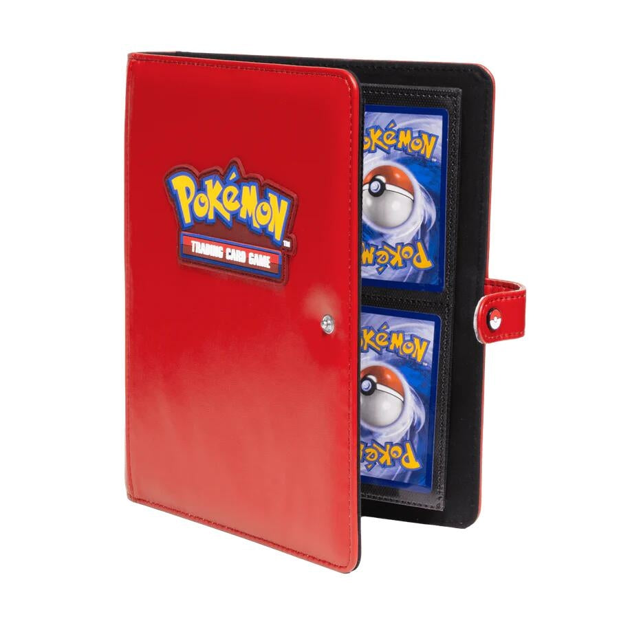 Image for Premium 4-Pocket Snap Binder for Pokémon (Red) - Storage Albums