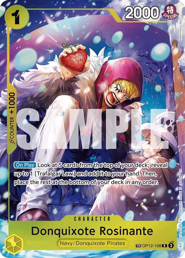 Image for Donquixote Rosinante - OP12-108 (OP12-108) (The Azure Sea's Seven) (OP14) - One Piece Card Game