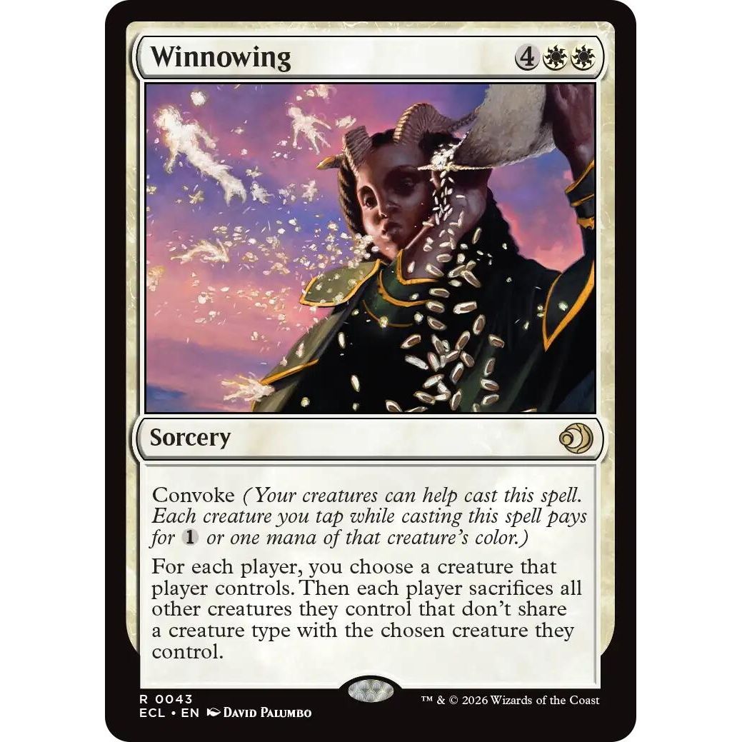 Image for Winnowing (43) (Lorwyn Eclipsed) - Magic: The Gathering
