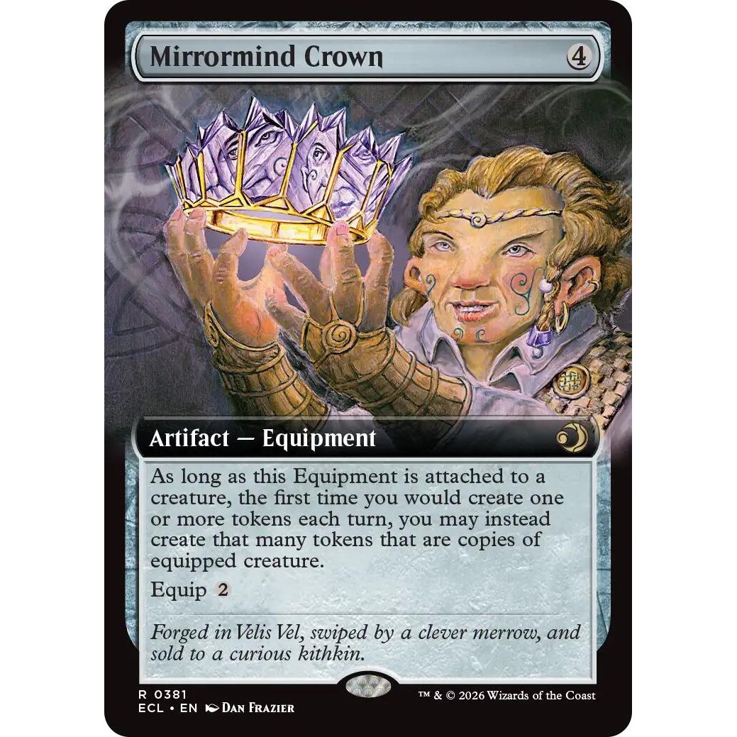 Image for Mirrormind Crown (Extended Art) (381) (Lorwyn Eclipsed) - Magic: The Gathering