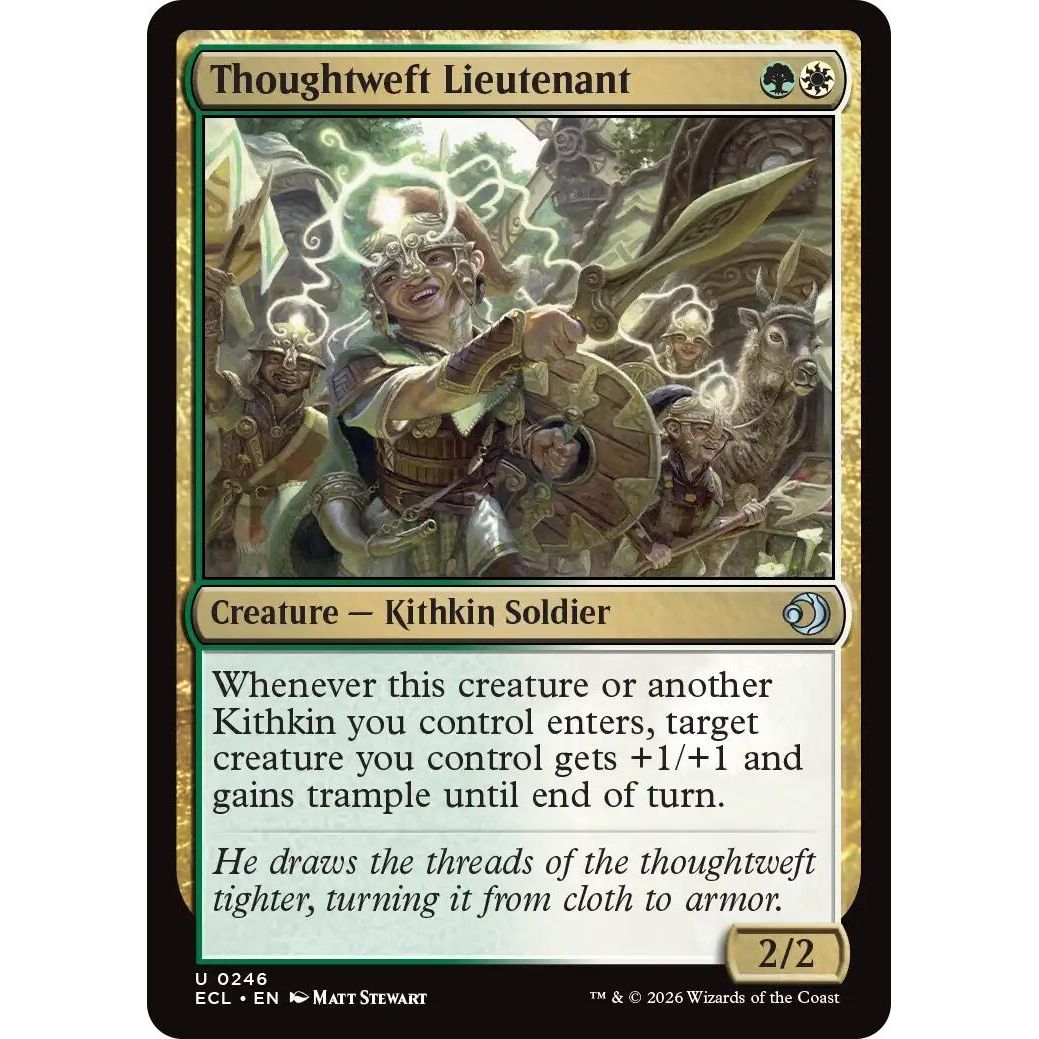 Image for Thoughtweft Lieutenant (246) (Lorwyn Eclipsed) - Magic: The Gathering