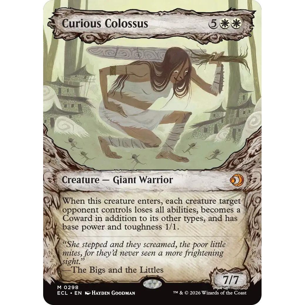 Image for Curious Colossus (Showcase) (298) (Lorwyn Eclipsed) - Magic: The Gathering