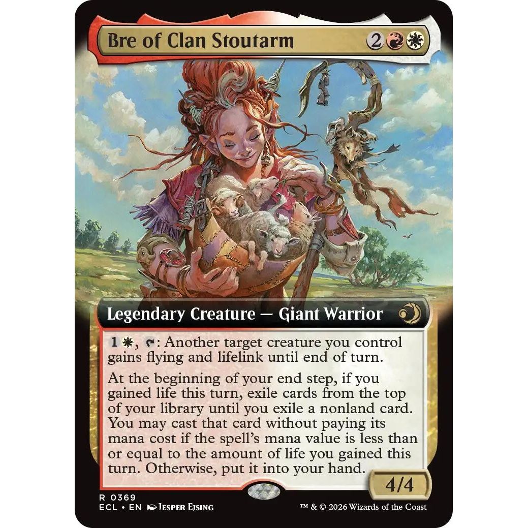 Image for Bre of Clan Stoutarm (Extended Art) (369) (Lorwyn Eclipsed) - Magic: The Gathering