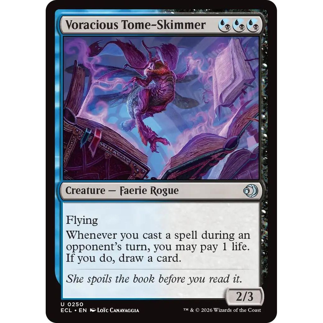 Image for Voracious Tome-Skimmer (250) (Lorwyn Eclipsed) - Magic: The Gathering