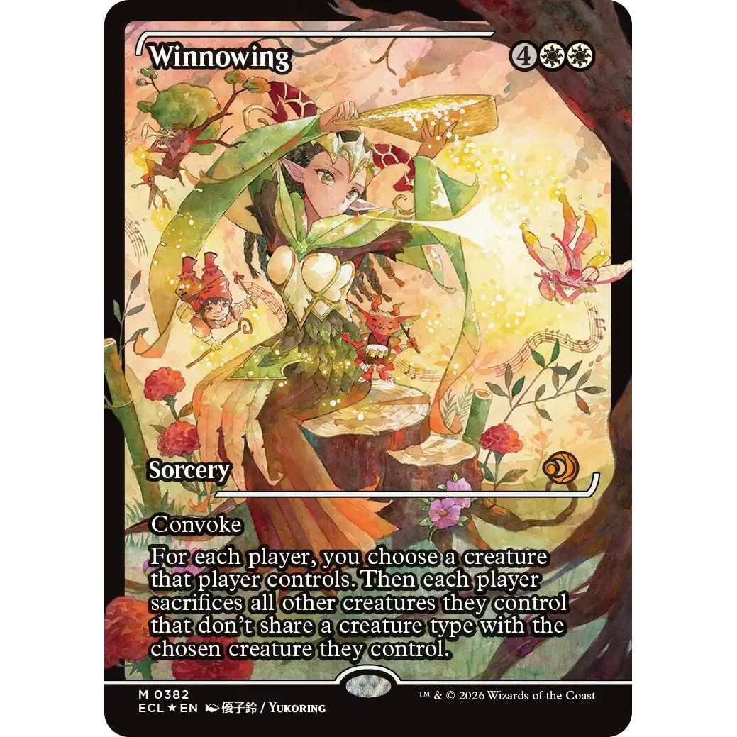 Image for Winnowing (Showcase) (382) (Lorwyn Eclipsed) - Magic: The Gathering