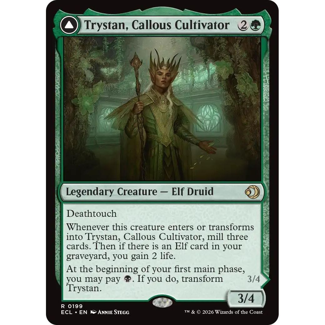 Image for Trystan, Callous Cultivator (199) (Lorwyn Eclipsed) - Magic: The Gathering