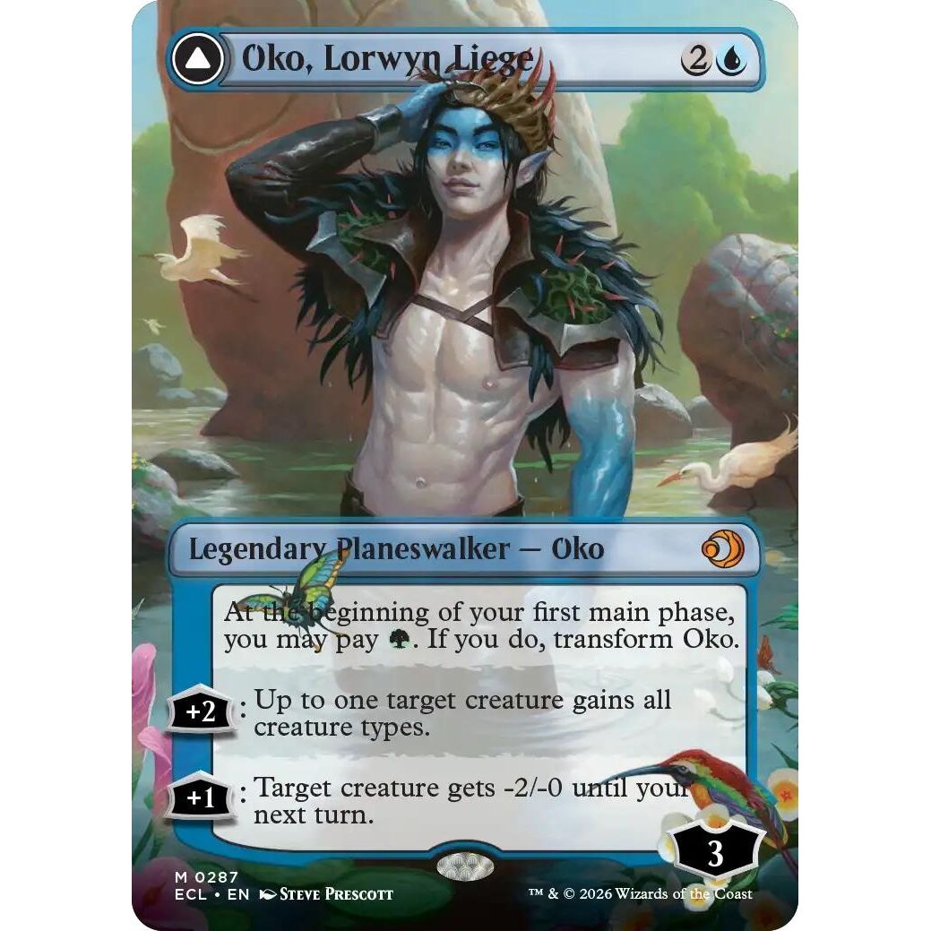 Image for Oko, Lorwyn Liege (Borderless) (287) (Lorwyn Eclipsed) - Magic: The Gathering