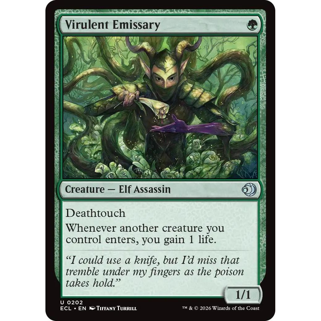 Image for Virulent Emissary (202) (Lorwyn Eclipsed) - Magic: The Gathering