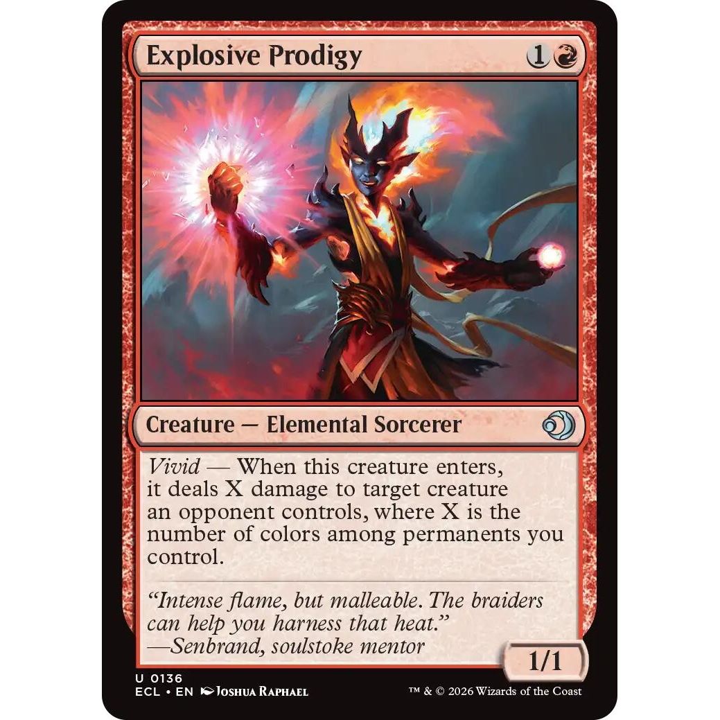 Image for Explosive Prodigy (136) (Lorwyn Eclipsed) - Magic: The Gathering