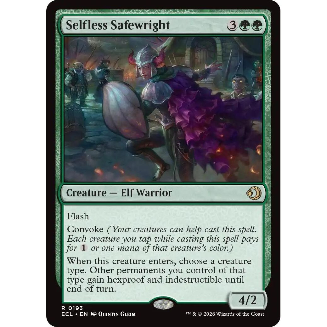 Image for Selfless Safewright (193) (Lorwyn Eclipsed) - Magic: The Gathering