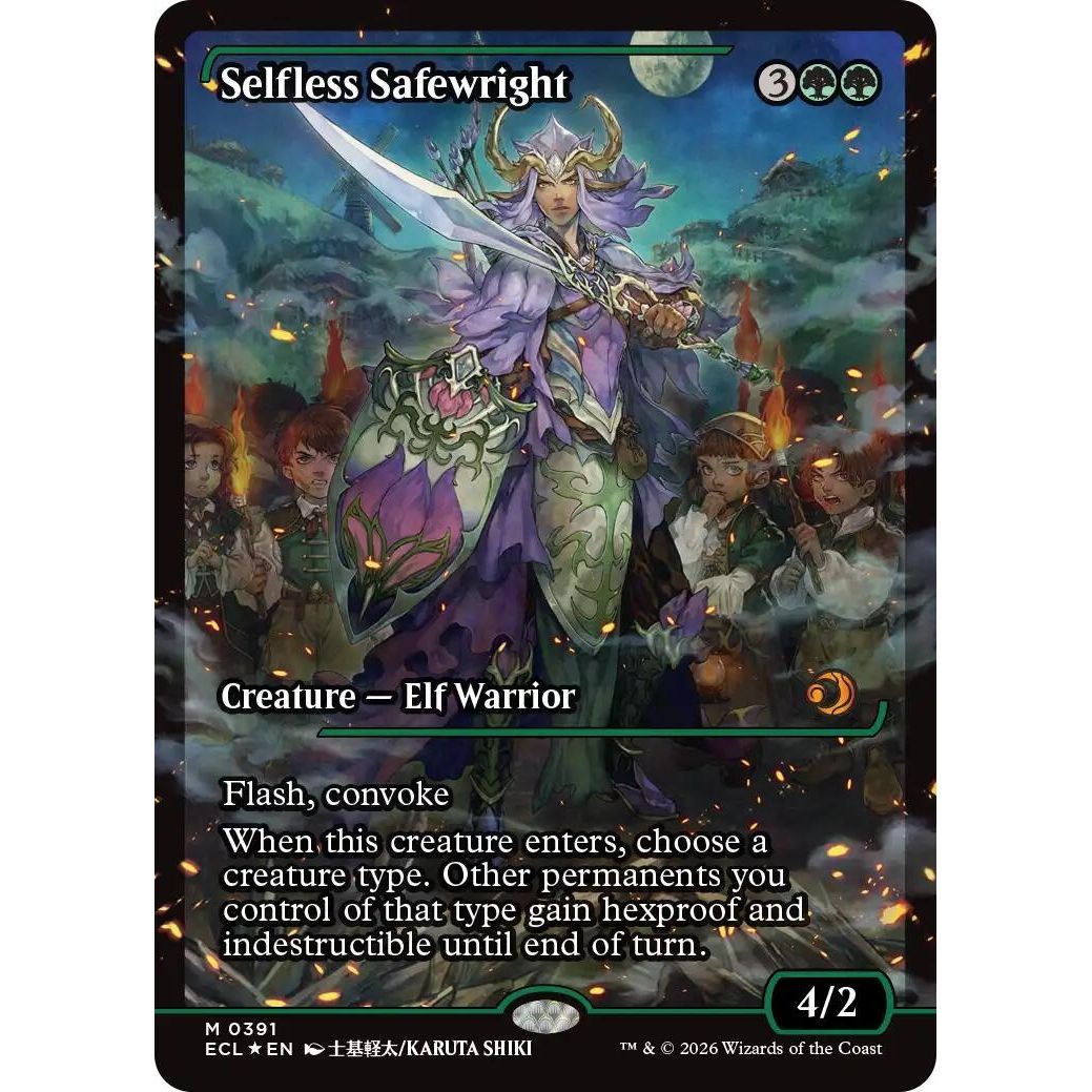 Image for Selfless Safewright (Showcase) (391) (Lorwyn Eclipsed) - Magic: The Gathering