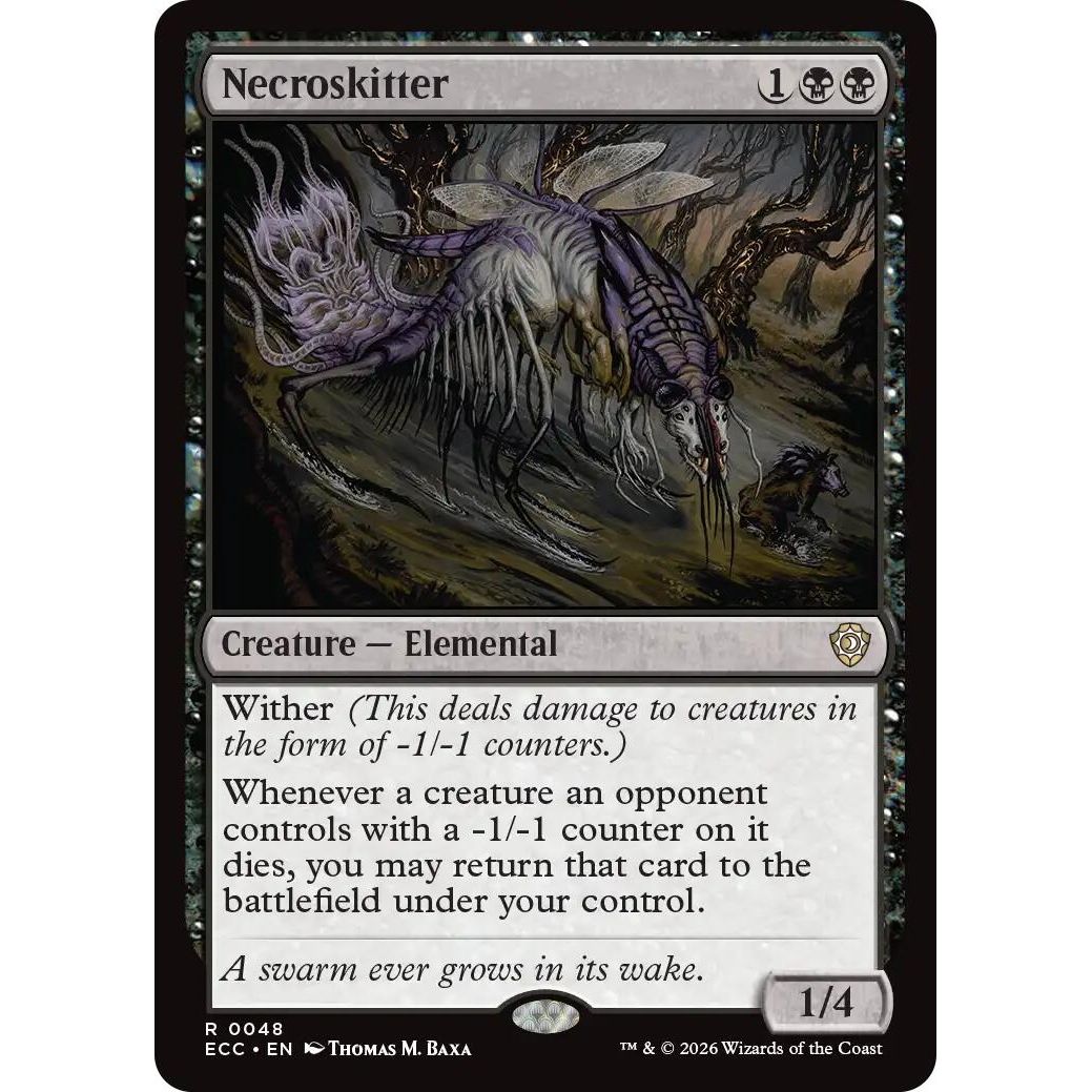 Image for Necroskitter (48) (Lorwyn Eclipsed) - Magic: The Gathering