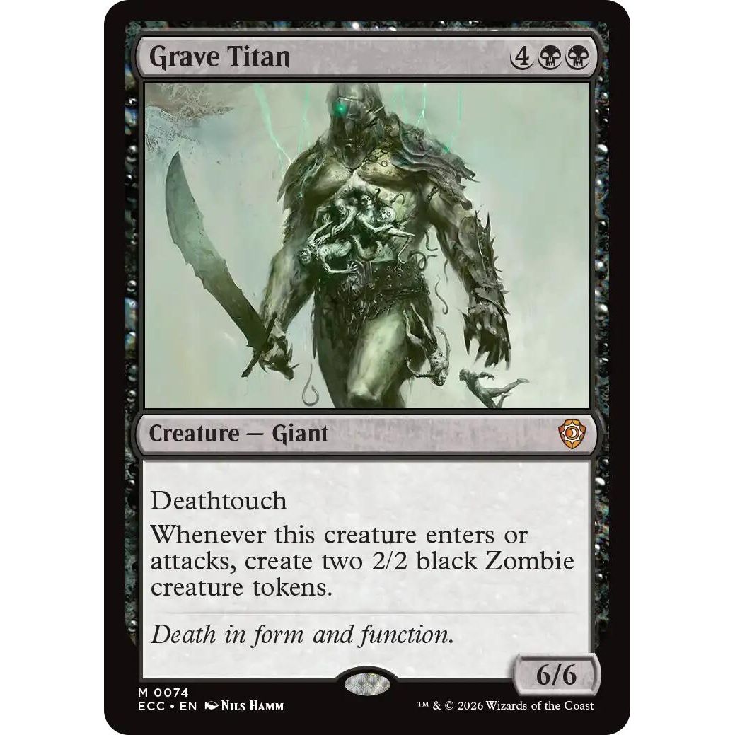 Image for Grave Titan (74) (Lorwyn Eclipsed) - Magic: The Gathering