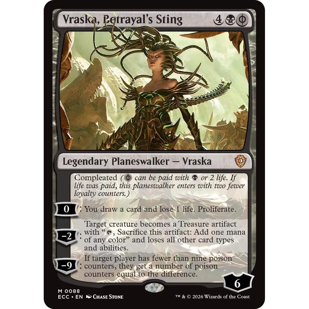 Image for Vraska, Betrayal's Sting (88) (Lorwyn Eclipsed) - Magic: The Gathering