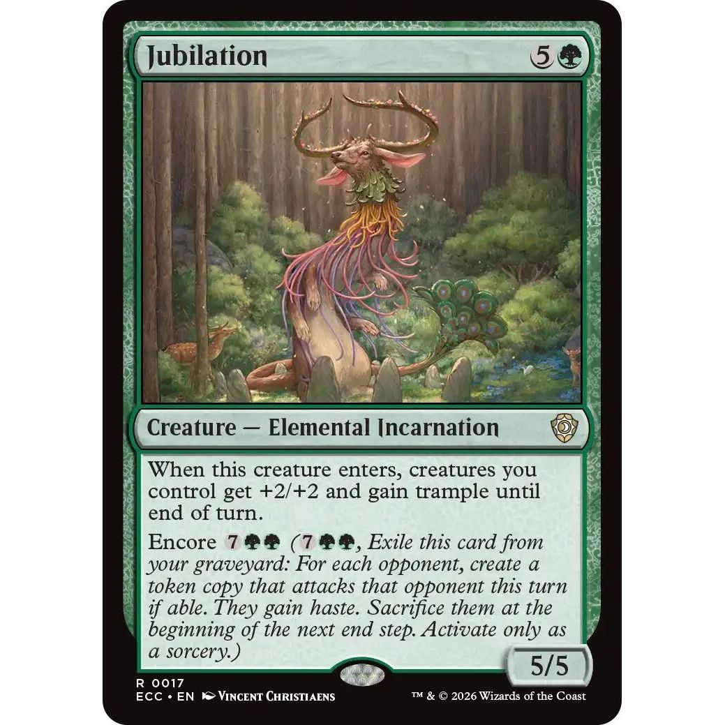 Image for Jubilation (17) (Lorwyn Eclipsed) - Magic: The Gathering