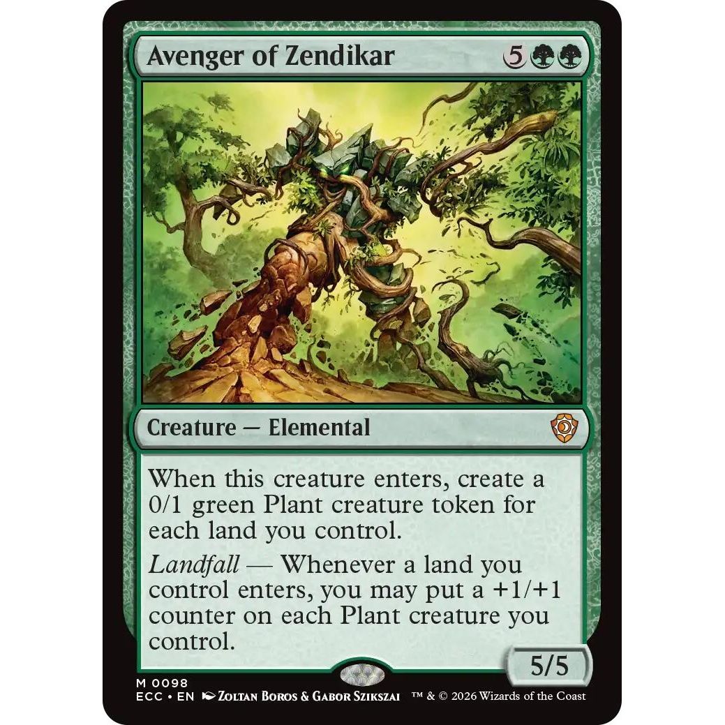 Image for Avenger of Zendikar (98) (Lorwyn Eclipsed) - Magic: The Gathering