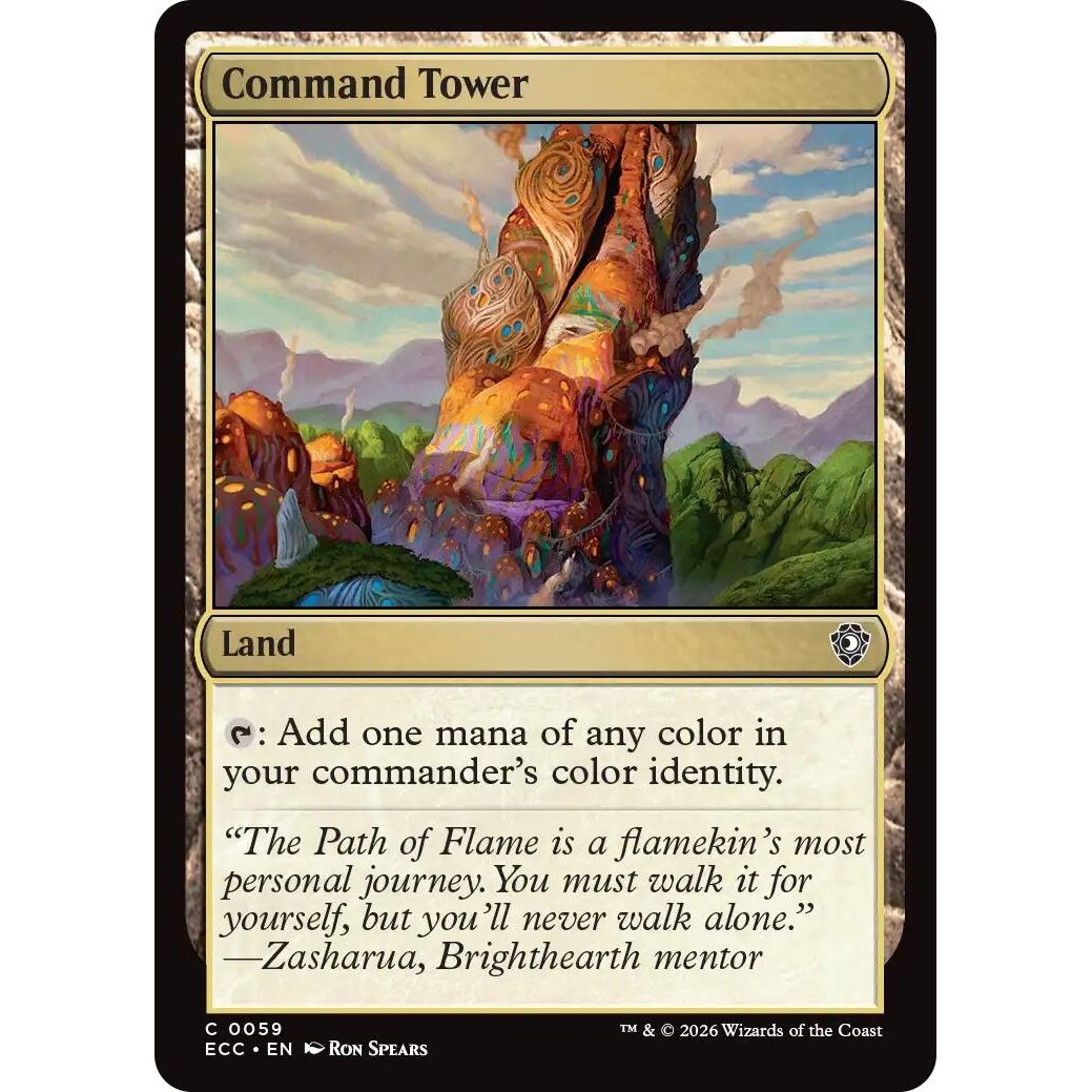 Image for Command Tower (0059) (59) (Lorwyn Eclipsed) - Magic: The Gathering