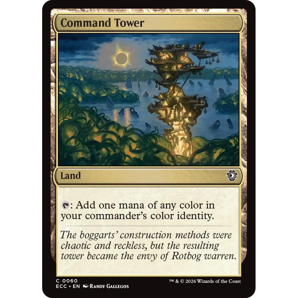 Image for Command Tower (0060) (60) (Lorwyn Eclipsed) - Magic: The Gathering