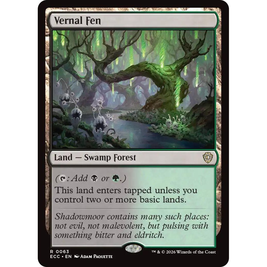 Image for Vernal Fen (63) (Lorwyn Eclipsed) - Magic: The Gathering