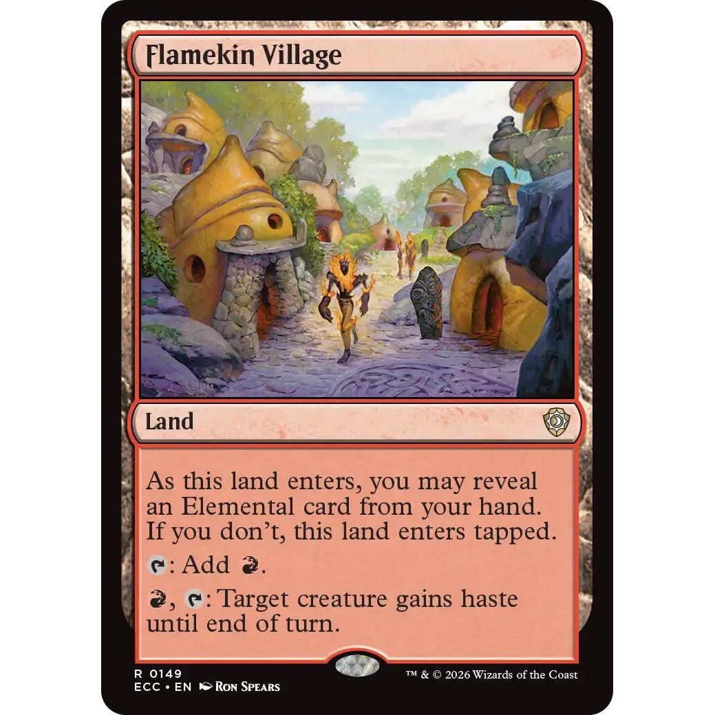 Image for Flamekin Village (149) (Lorwyn Eclipsed) - Magic: The Gathering