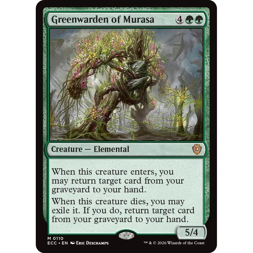 Image for Greenwarden of Murasa (110) (Lorwyn Eclipsed) - Magic: The Gathering