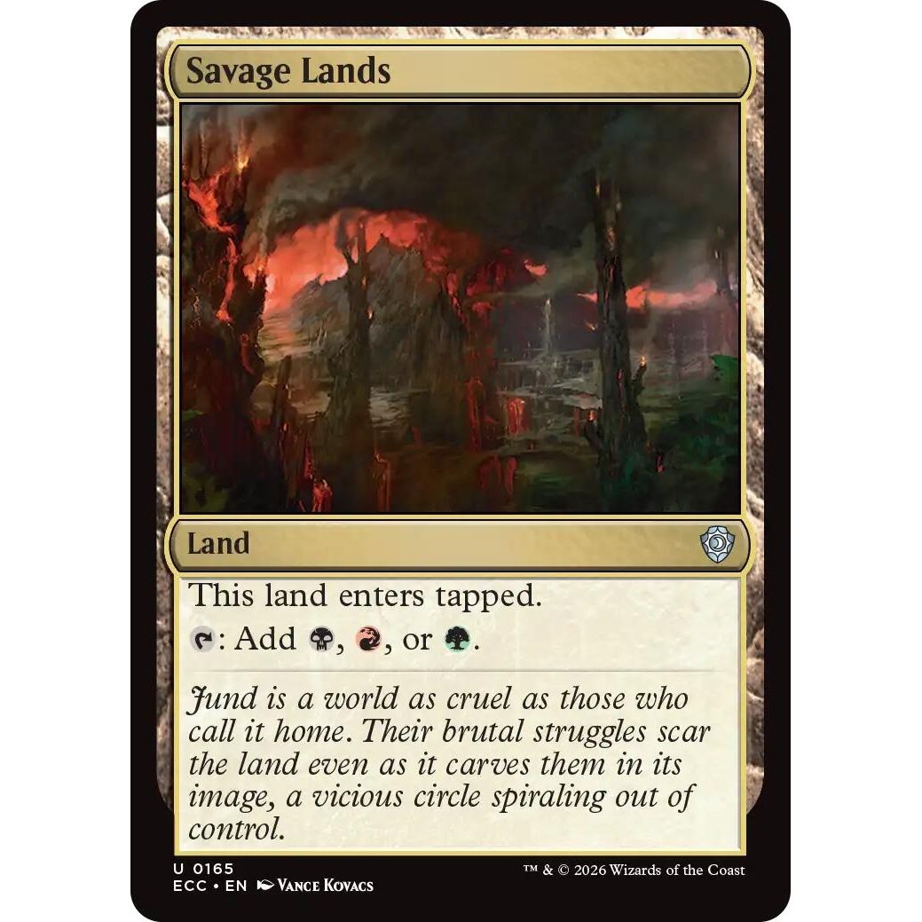 Image for Savage Lands (165) (Lorwyn Eclipsed) - Magic: The Gathering