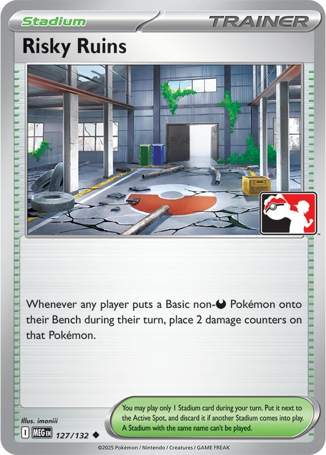 Image for Risky Ruins (127/132) (Prize Pack Series Cards) - Pokemon