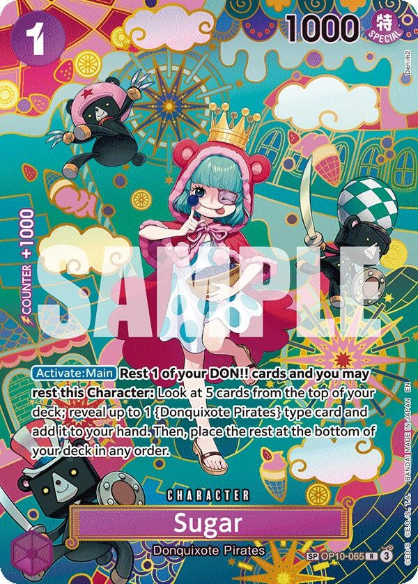 Image for Sugar - OP10-065 (SP) (OP10-065) (The Azure Sea's Seven) (OP14) - One Piece Card Game