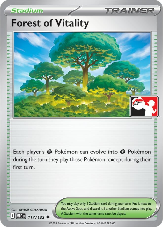 Image for Forest of Vitality (117/132) (Prize Pack Series Cards) - Pokemon