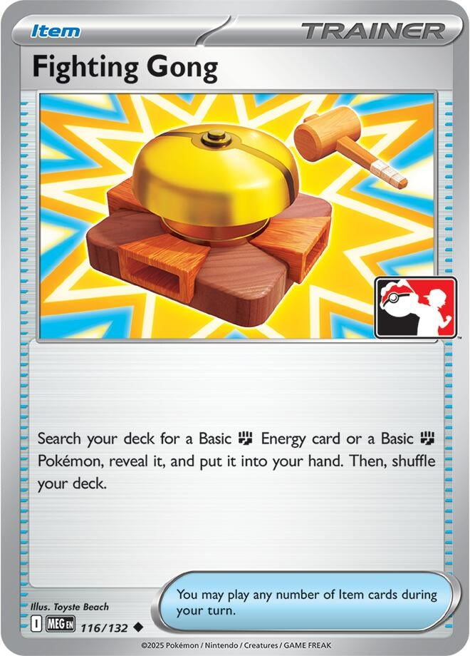 Image for Fighting Gong (116/132) (Prize Pack Series Cards) - Pokemon