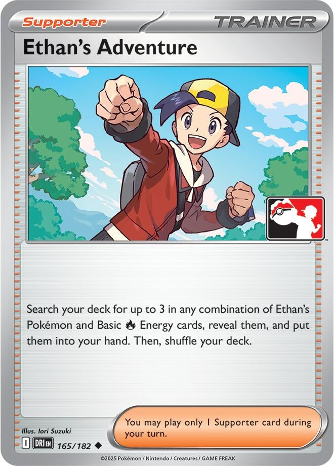 Image for Ethan's Adventure (165/182) (Prize Pack Series Cards) - Pokemon