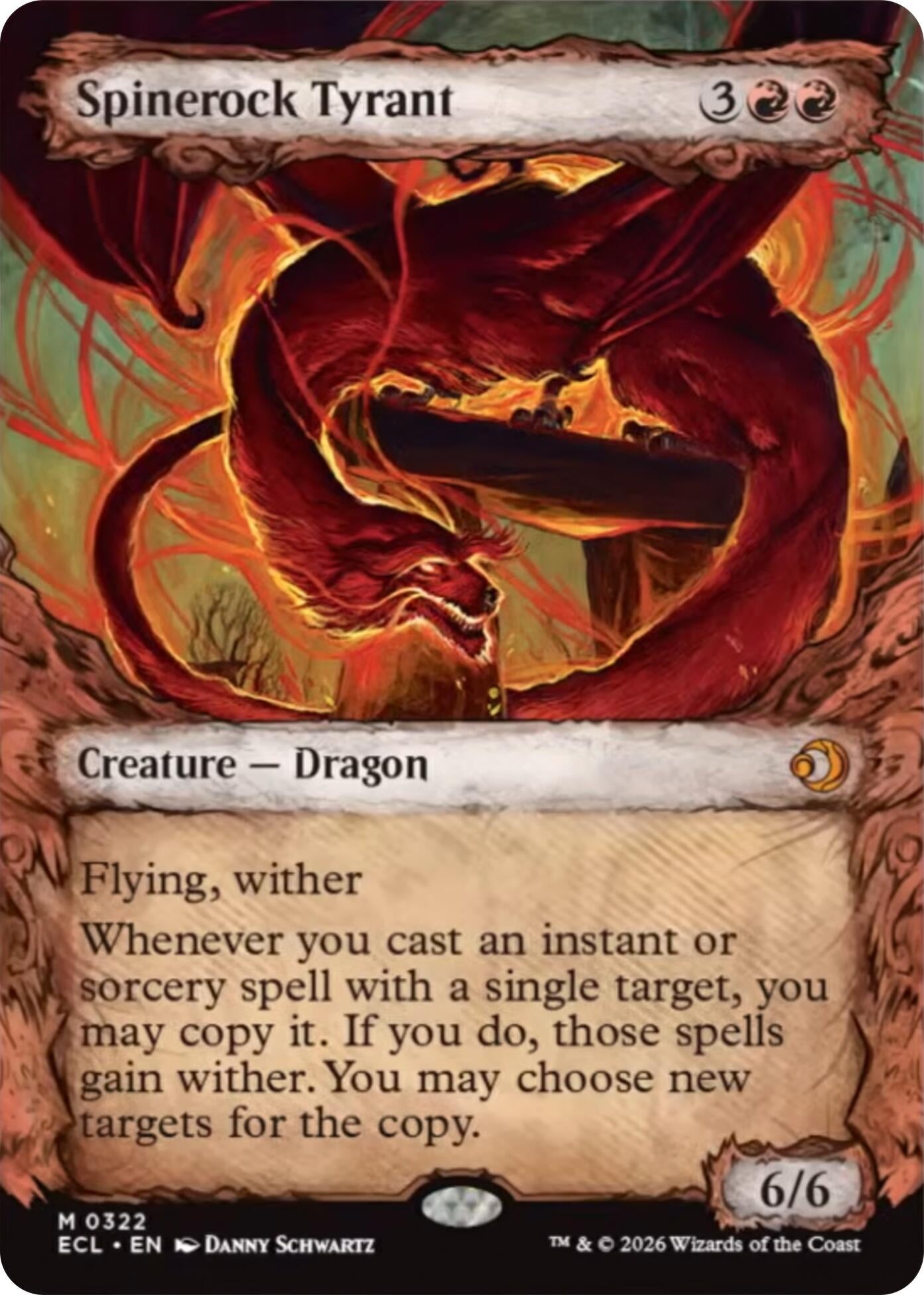 Spinerock Tyrant (0322) (Showcase) (322) (Lorwyn Eclipsed) - PokeBox USA