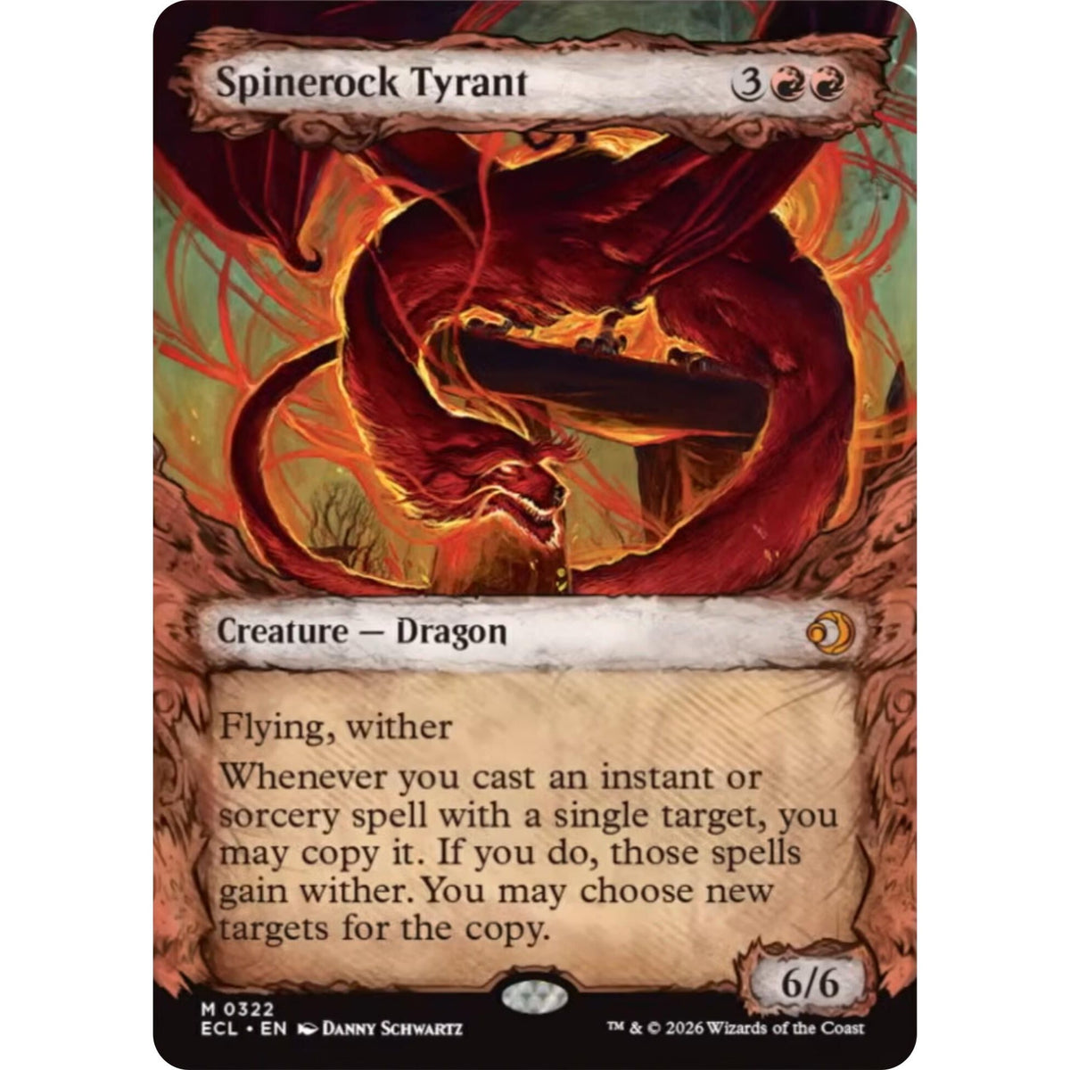 Spinerock Tyrant (0322) (Showcase) (322) (Lorwyn Eclipsed) - PokeBox USA