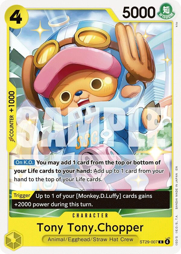Image for Tony Tony.Chopper (ST29-007) (Starter Deck 29: Egghead) (ST-29) - One Piece Card Game
