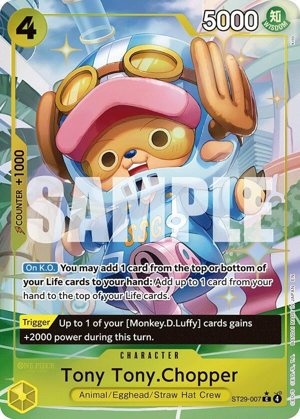 Image for Tony Tony.Chopper (Full Art) (ST29-007) (Starter Deck 29: Egghead) (ST-29) - One Piece Card Game