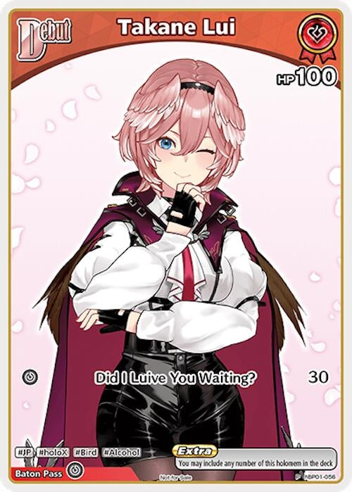 Image for Takane Lui (P) (hBP01-056) (hBP01-056) (hololive OFFICIAL CARD GAME Promos) (hOCGP) - Hololive