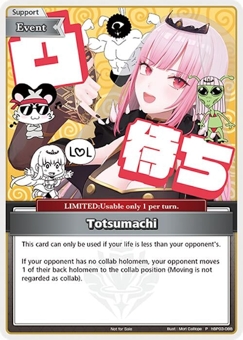 Image for Totsumachi (P) (Alternate Art) (hBP03-088) (hololive OFFICIAL CARD GAME Promos) (hOCGP) - Hololive