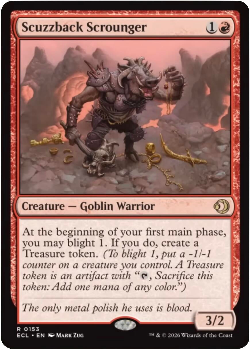 Scuzzback Scrounger (153) (Lorwyn Eclipsed)