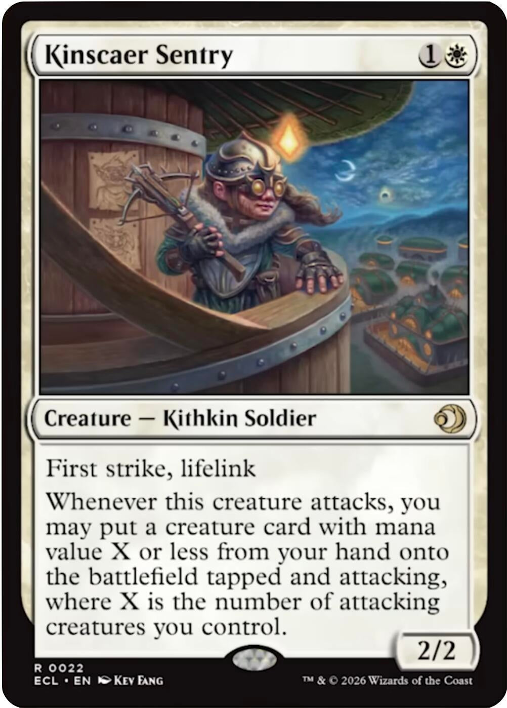 Kinscaer Sentry (22) (Lorwyn Eclipsed)