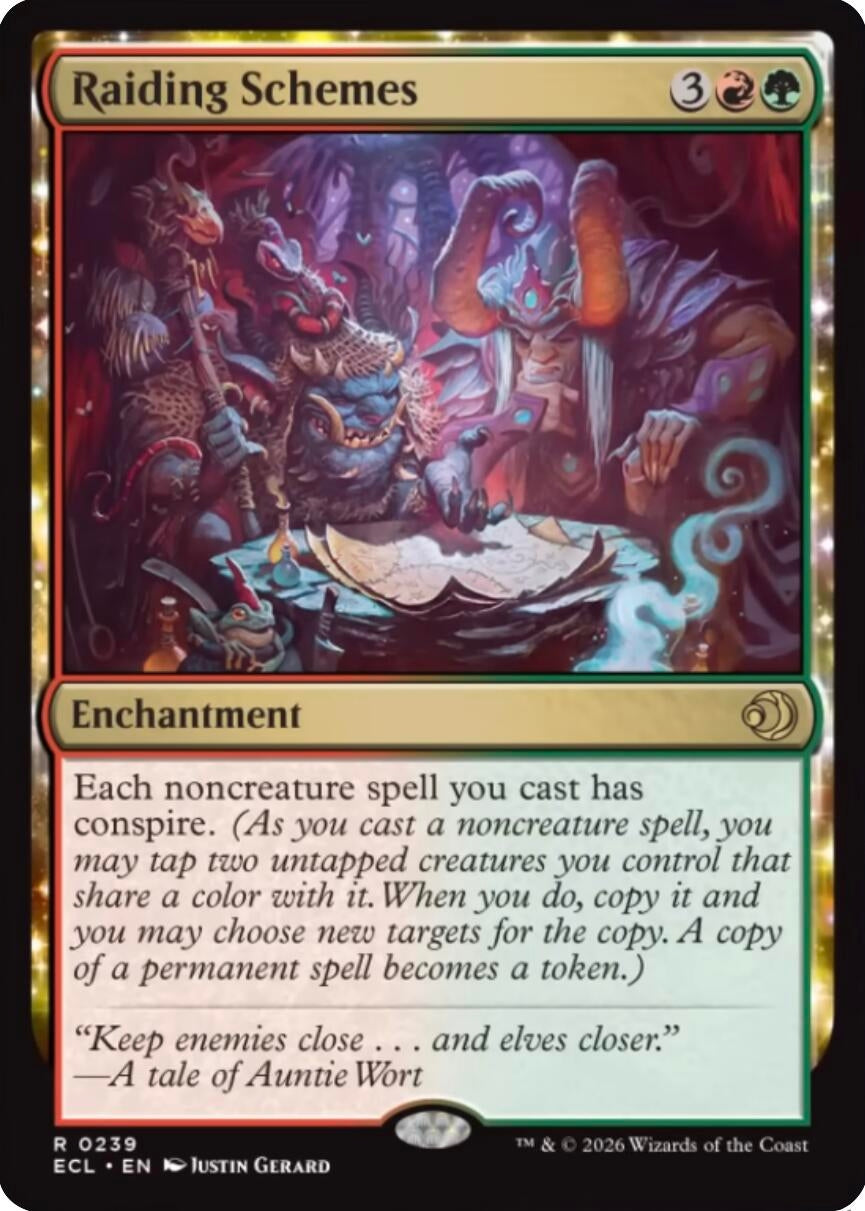 Raiding Schemes (239) (Lorwyn Eclipsed)