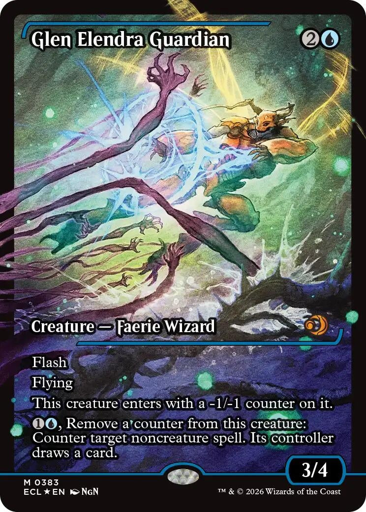 Glen Elendra Guardian (0383) (Showcase) (383) (Lorwyn Eclipsed)
