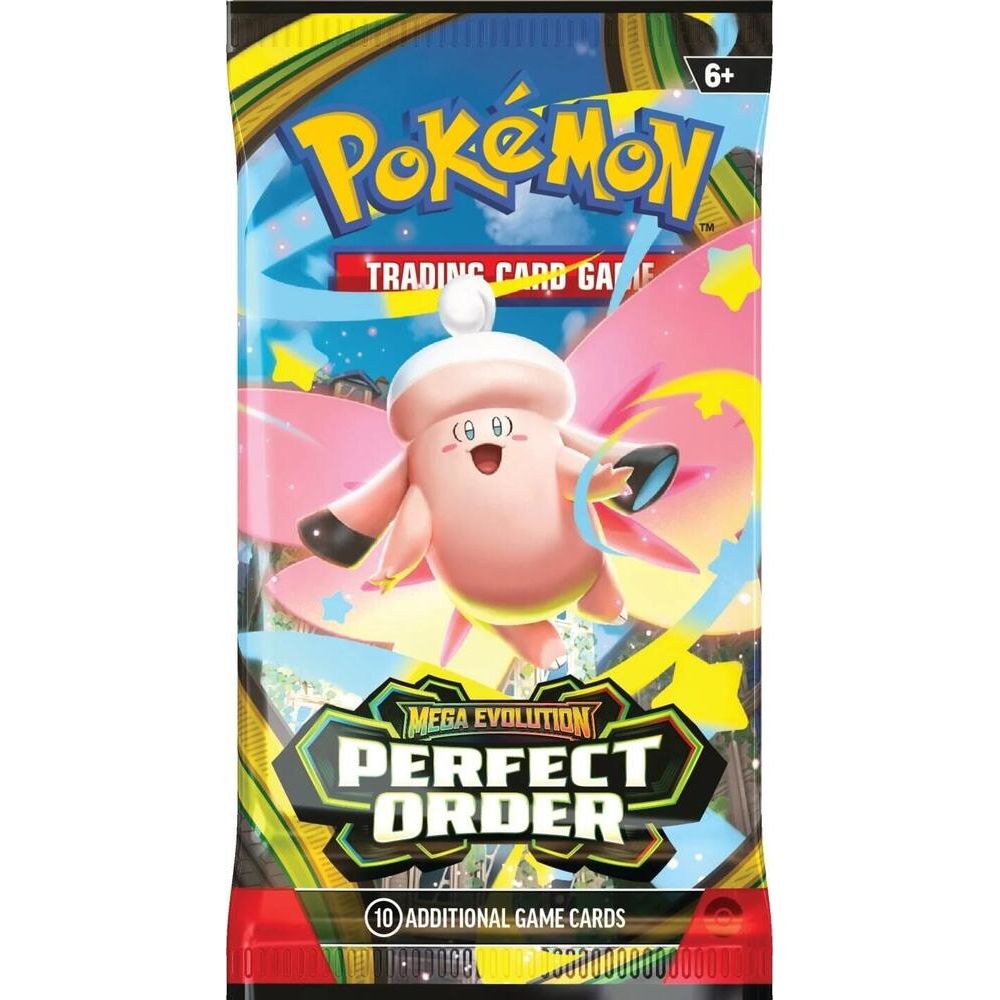 POKÉMON TCG Mega Evolution: Perfect Order ME03 Booster Pack - PokeBox USA