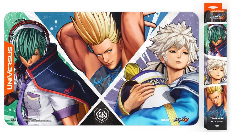 Image for Challenger Series: The King of Fighters XV - Team Hero - Playmats
