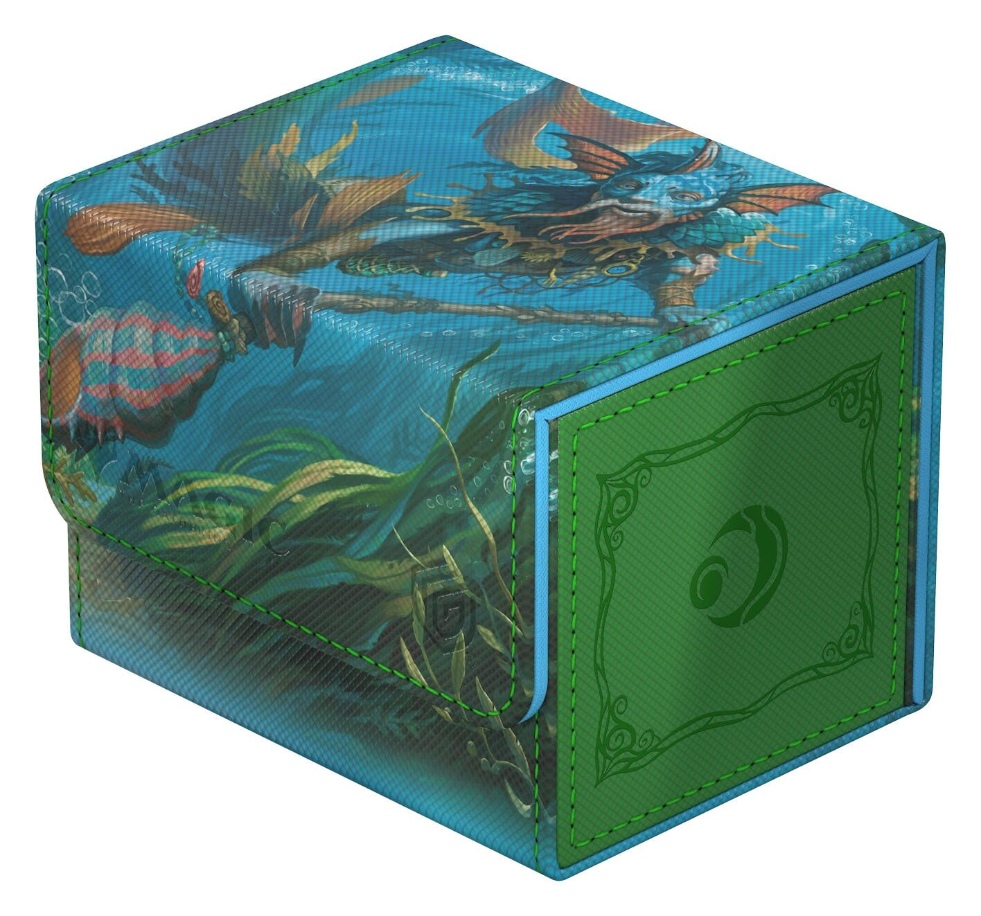 Image for Magic: The Gathering Lorwyn Eclipsed Sidewinder 100+ Xenoskin Deck Box - Sygg, Wanderwine Wisdom - Deck Boxes