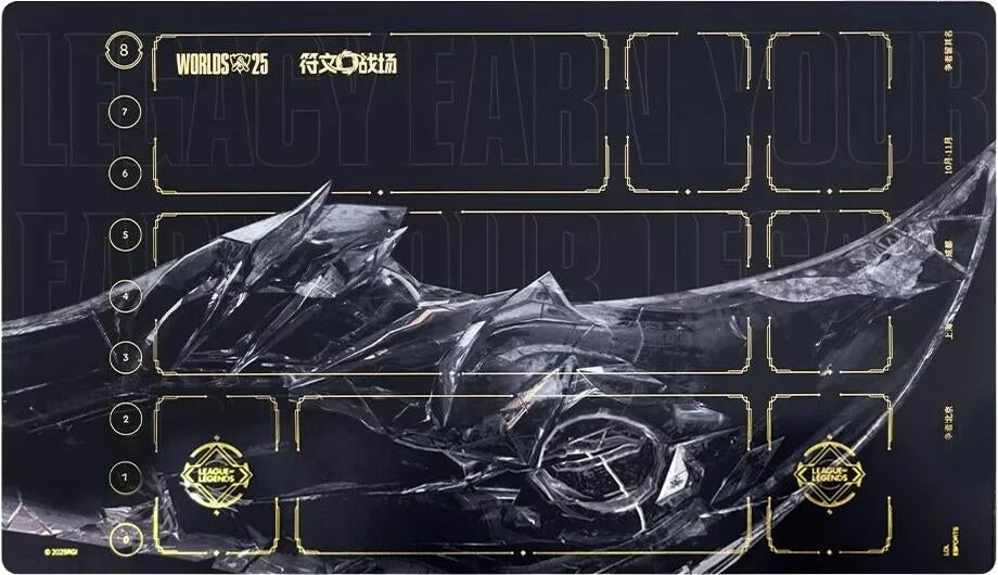 Image for Riftbound: League of Legends Playmat - Worlds 2025 - Playmats